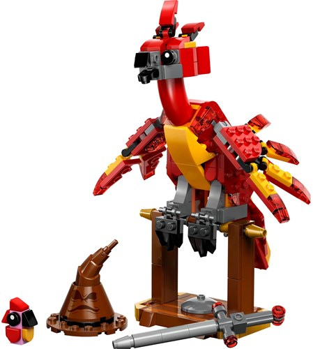 LEGO Harry Potter bouwset Felix de feniks van Perkamentus 76448-2