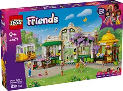 LEGO Friends bouwset Plantencafe en bloemenwinkel - 42671 - Speelgoed