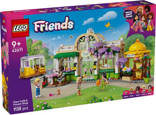 LEGO Friends bouwset Plantencafe en bloemenwinkel - 42671 - Speelgoed