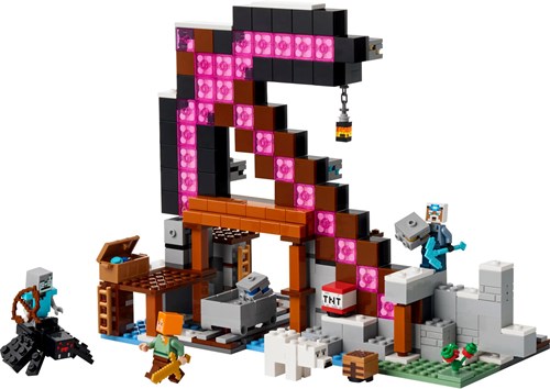 LEGO Minecraft bouwpakket Pikhouweelmijn voor kinderen - 21277-2