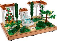 LEGO Icons tuin bouwset met fontein en bloemen - 10359-2