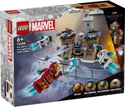 LEGO Marvel bouwset Iron Man Iron Legion vs Hydra soldaat 76288