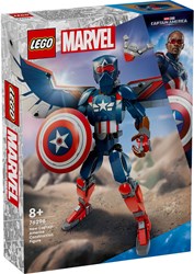 LEGO Marvel Captain America bouwfiguur - Superhelden actie speelgoed