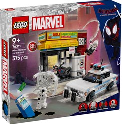 LEGO Marvel bouwset Spider-Man Miles Morales vs. de Spot 76311