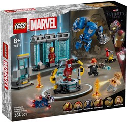 LEGO Marvel Iron Man harnasruimte bouwset - Superhelden speelgoed