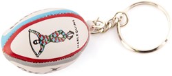 Gilbert rugbybal sleutelhanger Harlequins - rugby accessoire fanartikel