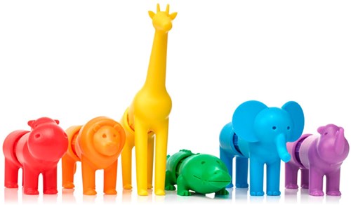 Smartmax magnetisch safari speelgoed bouwset voor kinderen-2