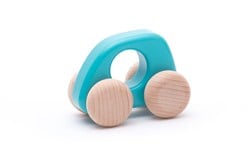 Bajo Houten Mini Auto, Blauw