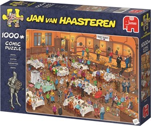 Jumbo puzzel Jan van Haasteren Darts - 1000 stukjes