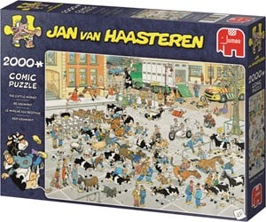 Jumbo Puzzel Jan Van Haasteren De Veemarkt 2000 Stukjes jumbo kopen in de aanbieding