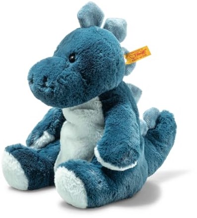 Steiff pluche Light at Night Spott stegosaurus, light blue - 28 cm