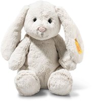 Steiff pluche Light at Night Hoppie rabbit, light grey - 28 cm