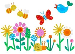 Haba knutselset raamdecoratie lente - creatief speelgoed voor kinderen