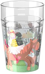 Haba glitterbeker prinses paard - kinderbeker met glittereffect 150 ml