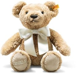 Steiff pluche Cosy Year bear 2025, beige - 34 cm