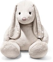 Steiff pluche Hoppie rabbit, light grey - 80 cm