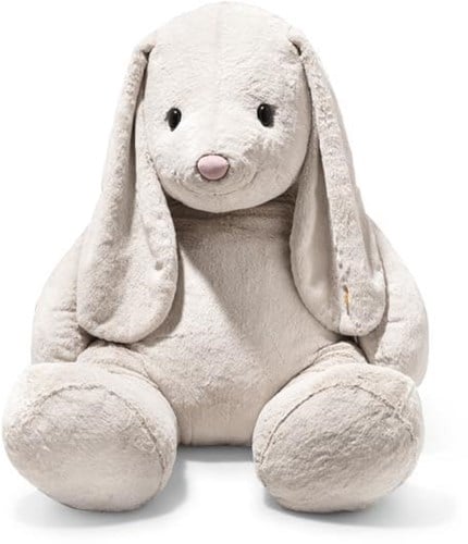 Steiff pluche Hoppie rabbit, light grey - 80 cm