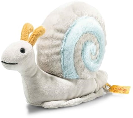 Steiff pluche knuffel slak Snailly multicolour - 20 cm - zacht speelgoed
