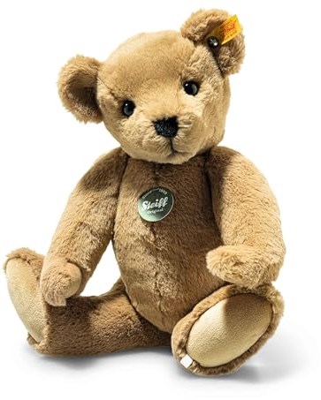 Steiff pluche teddybeer Lio lichtbruin - 35 cm knuffelbeer duurzaam