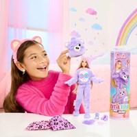 Mattel Barbie pop Care Bears paars - Cutie Reveal modepop met accessoires-2