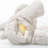 Steiff pluche Light at Night Hoppie rabbit, light grey - 28 cm-2