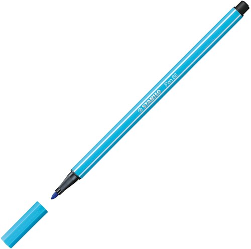 STABILO premium viltstift azuurblauw - creatieve kleurstift-2