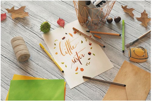 STABILO premium viltstift bruin Pen 68 - creatieve kleurstift-3