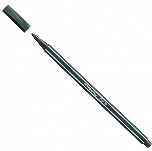 STABILO Pen 68 - premium viltstift - aardegroen