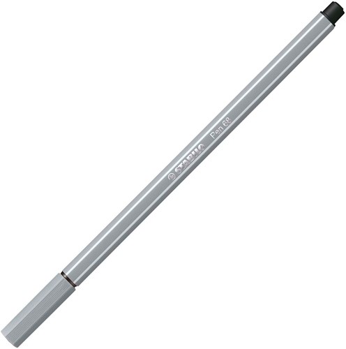 Stabilo viltstift Pen 68 premium middel koud grijs marker-2