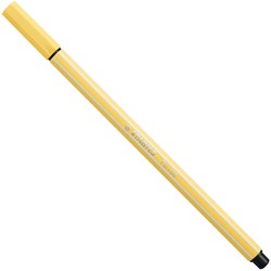 Stabilo viltstift Pen 68 licht geel - creatieve stift voor tekenen