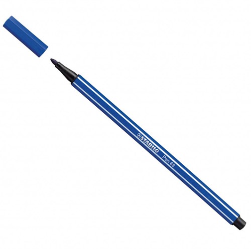 STABILO Pen 68 - premium viltstift - donker blauw
