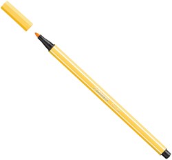 STABILO premium viltstift geel - Pen 68 - creatieve marker