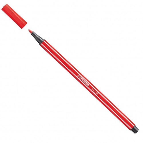 STABILO Pen 68 - premium viltstift - karmijnrood