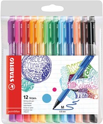 STABILO Point Max etui 12 stuks