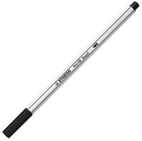 Stabilo premium brush viltstift ARTY etui met 18 kleuren brush-2