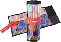 Stabilo Fineliner point 88 rollerset - 25 kleuren - Arty Edition-3