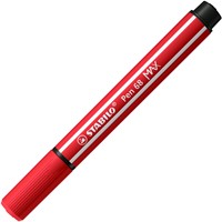 STABILO Pen 68 MAX - Viltstift Met Dikke Beitelpunt - Karmijnrood