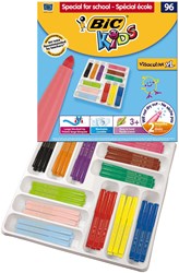 BIC viltstiften Kids Visacolor XL 96 stuks - uitwasbaar en extra dik