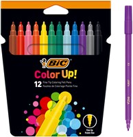 BIC kleurstiften Color Up! set van 12 stuks - fijne punt - multi kleuren-2
