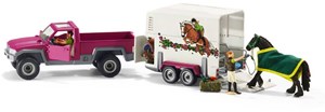 Schleich Paarden Pick Up Met Paardenaanhanger 42346 schleich kopen in de aanbieding