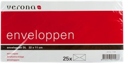 Verona 25 envelope DL 110x220mm verona