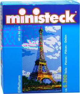 Ministeck Knutselspullen Eiffeltoren 6300 Stukjes ministeck kopen in de aanbieding