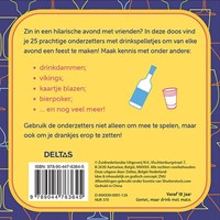 Deltas drinkspelletjes onderzetters - 25 stuks voor feestplezier-3