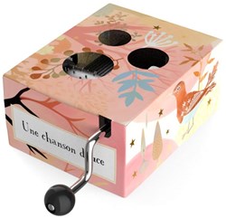 Belle Lurette muziekdoosje handgedraaid Une chanson douce 14+ cadeau
