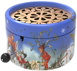 Belle Lurette muziekdoosje Kids & Birds - decoratie karton multicolor