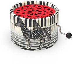 Belle Lurette speelgoed Rondo48 muziekje Zebra 01 Frére Jacques karton