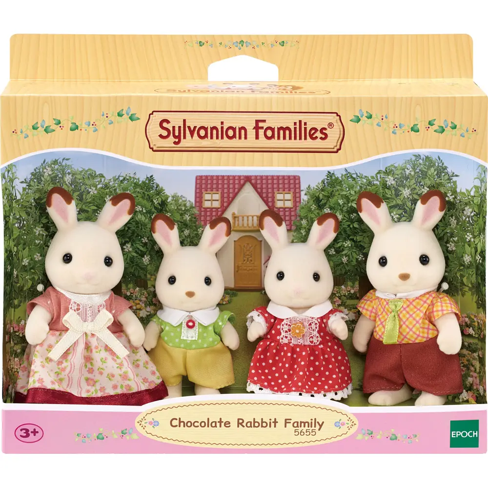 Sylvanian Families Chocoladekonijn Familie speelset konijnenfiguren