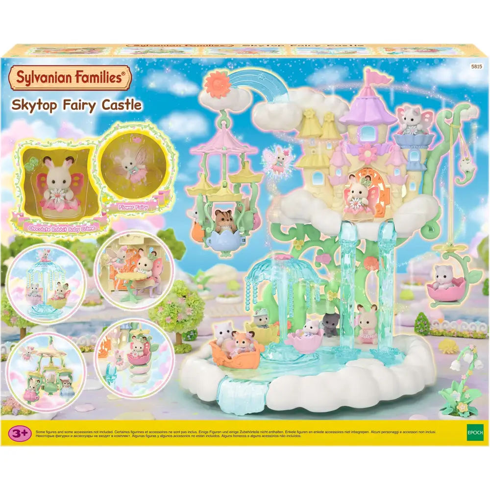 Sylvanian Families prinsessenkasteel speelgoedset met figuren