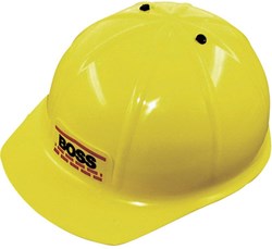 Kids at Work bouwhelm Boss voor kinderen - speelgoedhelm