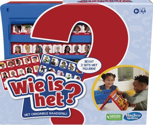 Hasbro spel WIE IS HET?